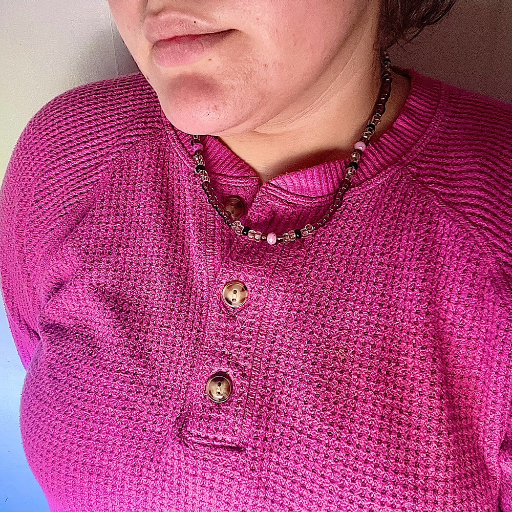 Multi-Color Bead Necklace